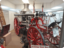 Greater Southwest Historical Museum: Steam-Pump Fire Engine